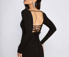 Brynlee Formal High Slit Mermaid Dresses