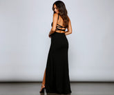 Presley Formal High Slit A-Line Dresses