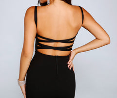 Presley Formal High Slit A-Line Dresses