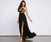 Sapphire Formal Scalloped Lace Dresses