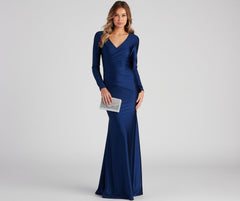 Amelia Long Sleeve Mermaid Dresses