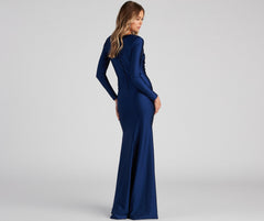 Amelia Long Sleeve Mermaid Dresses