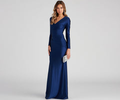 Amelia Long Sleeve Mermaid Dresses