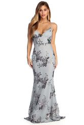 Nicole Ärmellose Paillettenkleider