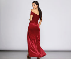 Shania Formal Velvet Sweetheart Dresses