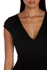 Alisa – formelles Ballkleid aus Crêpe