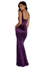 Vestidos formales de satén Nora