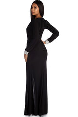 Athena Formelle asymmetrische Perlenkleider