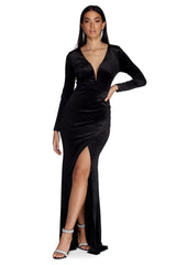 Belinda Formelle Samtkleider