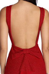 Ana Formelle Glitzer-Rüschenkleider