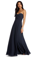 Audrey Plissee Sweetheart Kleider