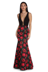 Angelica Formal Rose Mermaid Dresses