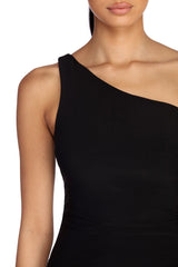 Selena Formal One Shoulder Ruched Dresses
