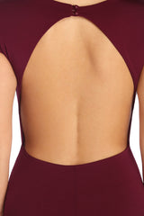 Aubrie Formelle Kleider mit offenem Rücken