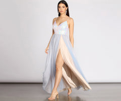 Nicolette Sequin & Tulle Dresses