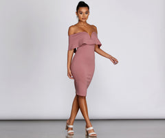 Outfit On Ponte Midi Dresses