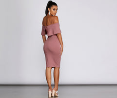 Outfit On Ponte Midi Dresses