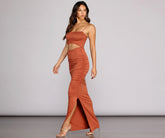Ruched To The Maxi Knit Dresses