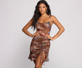 Minivestidos fruncidos Angelic Beauty