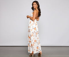 Vestidos largos florales para la primavera