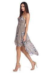 Vestidos patinadores florales de Chiffon Dreams