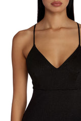 Glitzernde Minikleider mit Sternenhimmel