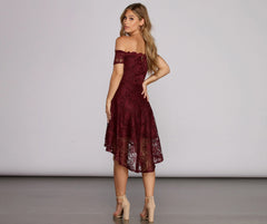 Vestidos con hombros descubiertos para salidas nocturnas