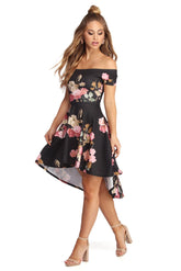 Spring Into Floral Skater Dresses