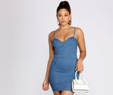 Darling con minivestido vaquero