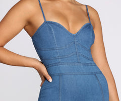 Darling con minivestido vaquero