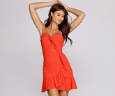 Vestidos de verano radiantes con volantes