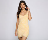 Minivestidos tejidos A Floral Moment