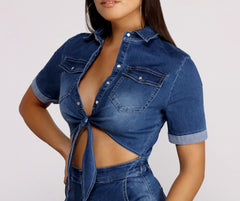 Vestido Dreaming of Denim Days