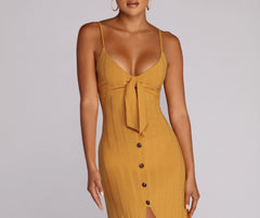 Vestidos largos de belleza con botones