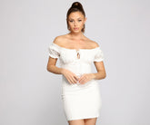 So Fab Ruffled And Smocked Mini Dresses