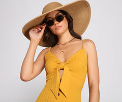 Vestidos largos casuales de punto acanalado glamurosos