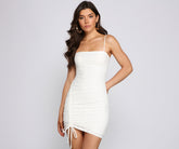 Vestidos mini con ojales All Eyes On Me