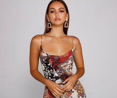 Minivestidos barrocos bohemios y glamurosos