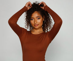 Minivestidos básicos elegantes de manga larga