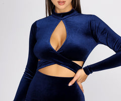 Slay Today Samt-Minikleider