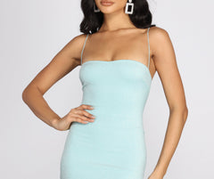 Minivestidos con brillo