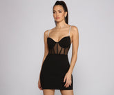 She's A Gem Crepe Mini Dresses