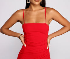 Sound the Alarm – Mini-Wickelkleider aus Crêpe