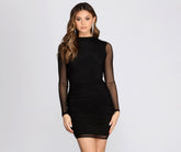 Best Dressesed In Mesh Mini Dresses