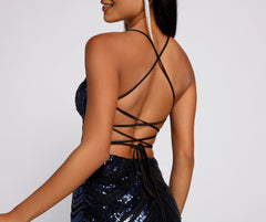 Freche Minikleider mit Schnürung und Pailletten