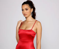 Sleek and Stunning Satin Mini Dresses