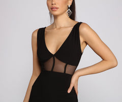 Night To Remember Mesh Mini Dresses