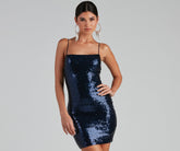 All The Drama Sequin Mini Dresses