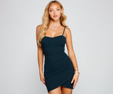 Chic Beauty Corset Mini Dresses