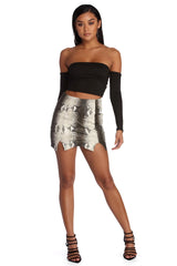 Top corto "A la fiesta"